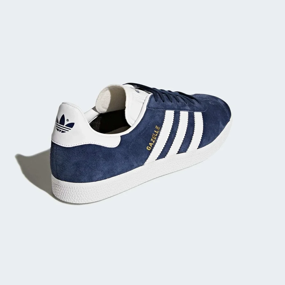 Adidas Gazelle BB5478 Men Navy White Suede Low Top Sneakers Size‎ 6